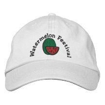 Watermelon Festival Embroidered Cap Embroidered Baseball Cap