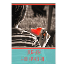 Watermelon Kid Family Reunion Party Invitation