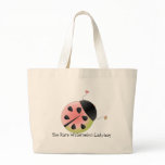 Watermelon Ladybug Canvas Bags