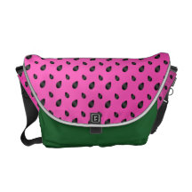 Watermelon messenger bag