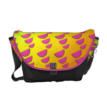 Watermelon messenger bag