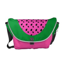 Watermelon messenger bag
