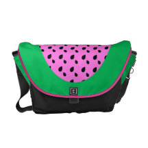 Watermelon messenger bag