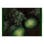 watermelon patch greeting card