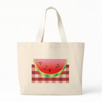 Watermelon Slice Tote Bags