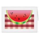 Watermelon Slice Greeting Card