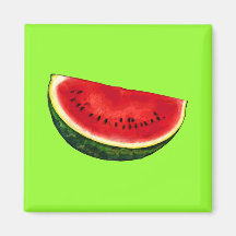 Watermelon Slice Refrigerator Magnet