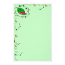 Watermelon stationary stationery design
