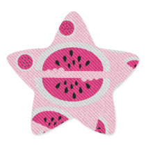 Watermelon Sticker Shapes