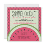 Watermelon Summer Cookout Invitation