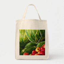 Watermelons and Apples Tote Bag