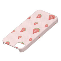 Watermelons and Stripes Case For The iPhone 5