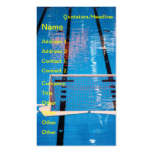 Waterpolo Business Card