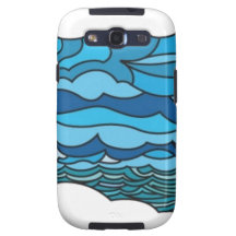 Waterscape with lighthouse galaxy s3 case