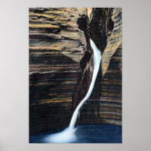 Watkins Glen New York Pluto Falls Print