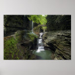 Watkins Glen Waterfall  Print