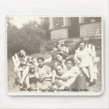 Watson Family in Pine Brook, New Jersey Mousepad