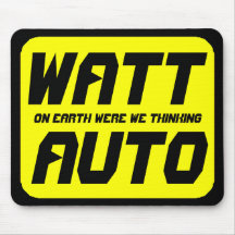 Watt Auto Mouse Pad