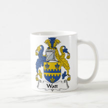 Watt Family Crest Mugs