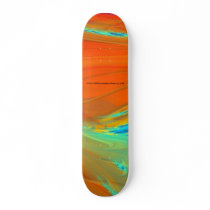 WAVE OF FIRE Skateboard