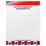 Wave the Flag - Customizable letterhead