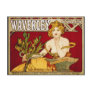 Waverley Cycles - Art Nouveau - Alphonse Mucha Post Cards