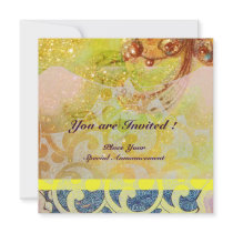 WAVES , bright red brown yellow blue pink sparkles