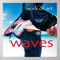 Waves CD Poster