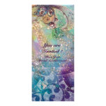 WAVES , Elegant ,Teal, Blue Green Wedding Party Custom Invitations