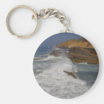 Waves For Surf Keychain