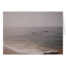 waves greeting card