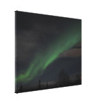 Waves of Green Light Gallery Wrapped Canvas