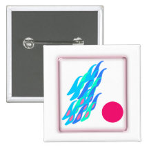 waves pinback button
