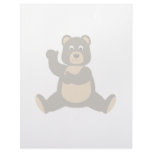 Waving Bear Customized Letterhead
