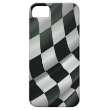 Waving Chequered Flag iPhone 5 Case