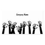 Waving Hands, Company Name Business Card