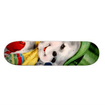 Waving Snowman Skate Decks