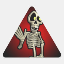 WavingSkeleton Sticker!!