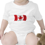 Wavy Canada Flag Tees