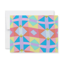 wavy chequered pattern