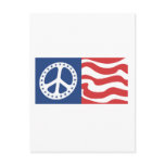 Wavy Gravy Peace Logo Postcard