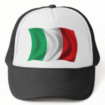 Wavy Italy Flag Hats