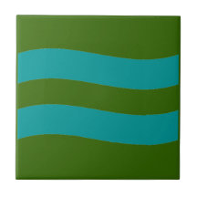 Wavy Stripes Tile