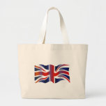 Wavy UK Tote Bags