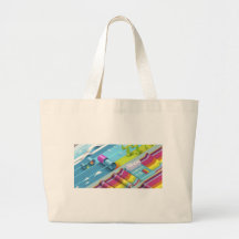 wavy wallpaper bags
