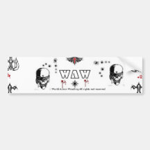 WAW BUMPER STICKERS