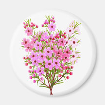 Wax Flower Bouquet Magnet