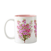 Wax Flower Bouquet Mug
