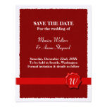 Wax Seal Save The Date invitations