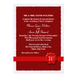Wax Seal Wedding invitations